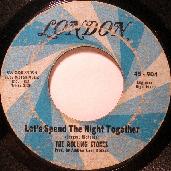 ROLLING STONES - LET´S SPEND THE NIGHT TOGETHER / RUBY TUESDAY